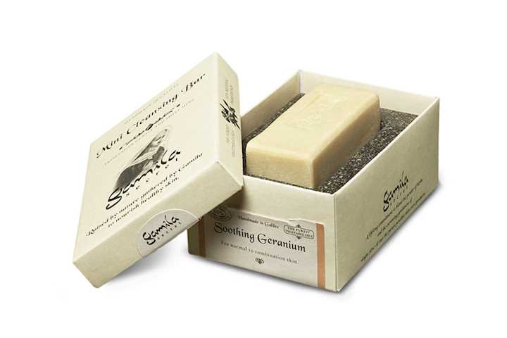 gamila secret geranium mini soap