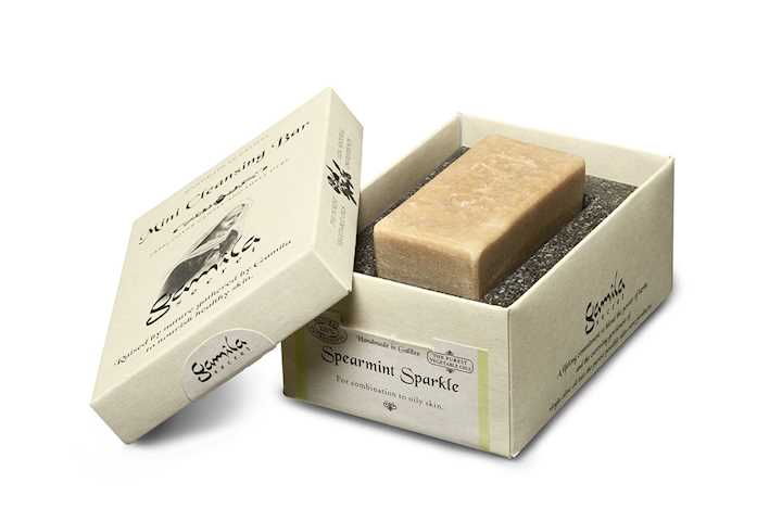 gamila mini spearmint soap